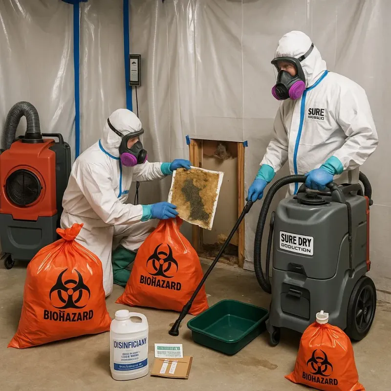 Contaminated Water Handling Protocols process in Moyock, NC